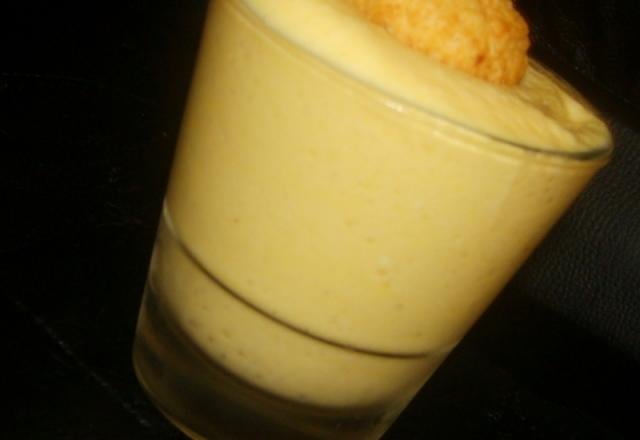 Mousse légère à la mangue