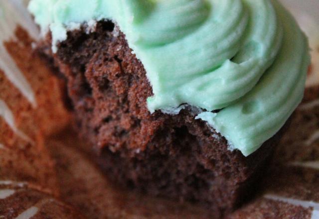 Cupcakes menthe chocolat