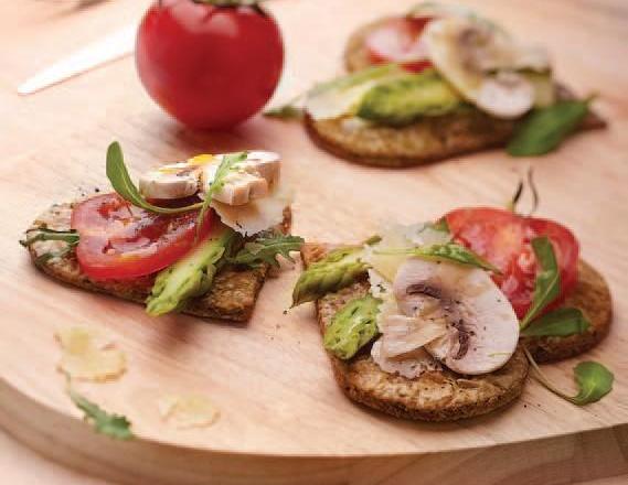 Tartelettes express aux légumes et au Cantal Vieux