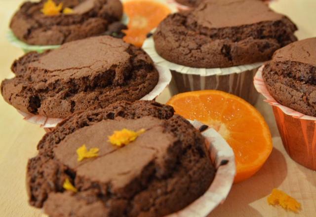 Moelleux au chocolat et clémentine