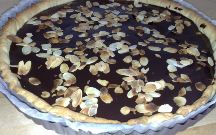 Tarte chocolat amandes