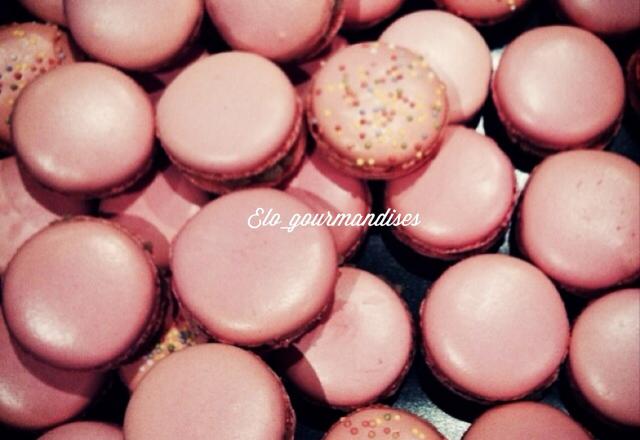 Macarons à la Fraise Gariguette Label Rouge