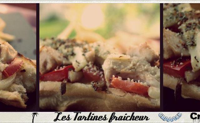 Tartine fraîcheur