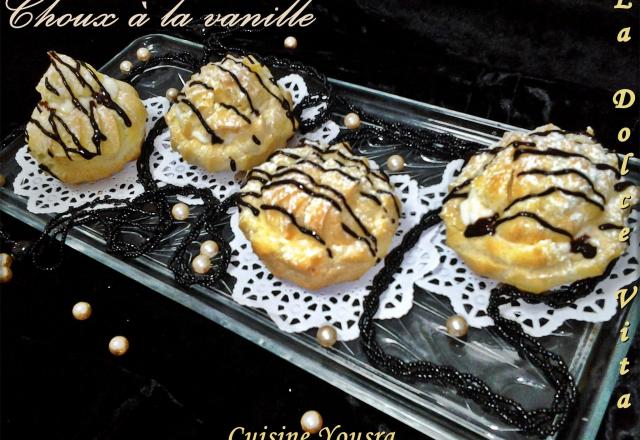 Choux à la vanille