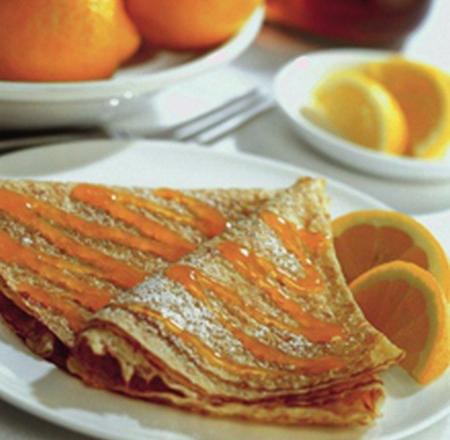 Crêpes à la chicorée façon clairette