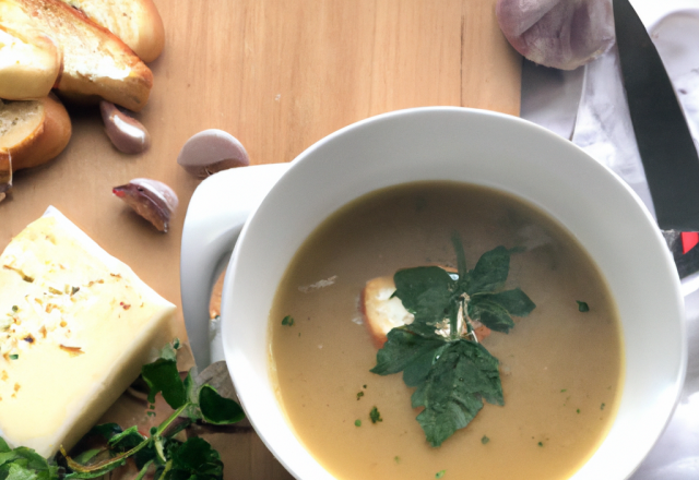 Soupe de Brie de Melun