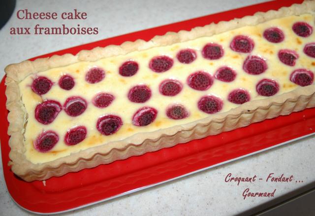 Cheesecake aux framboises