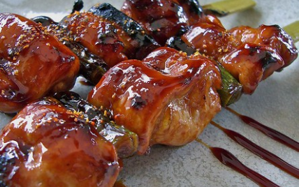 Brochettes de poulet (Yakitori)