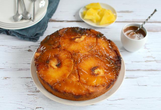 Gâteau renversé à l’ananas