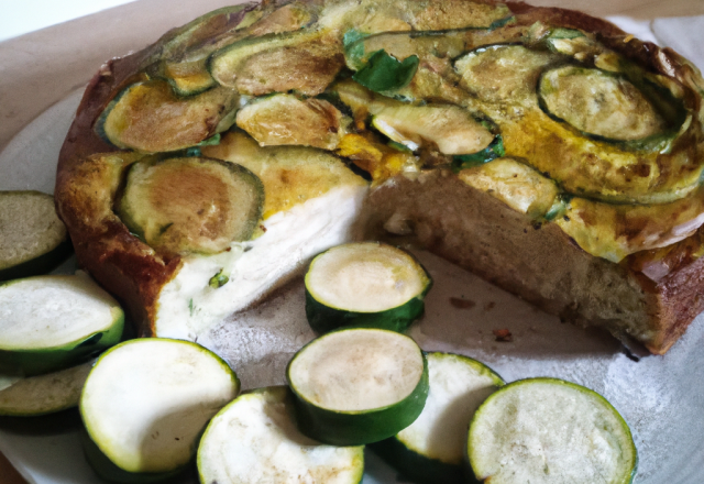 Cake chévre et courgette