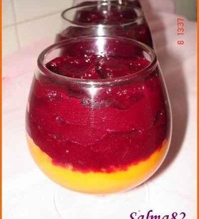 Verrine de betterave et carotte