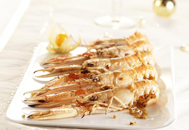 Langoustines à la vanille