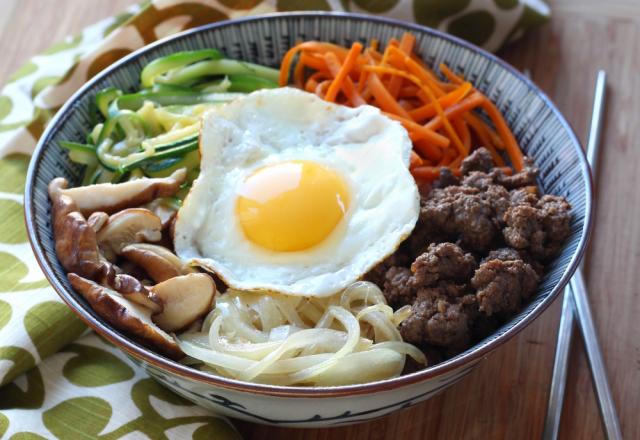 Le vrai Bibimbap coréen