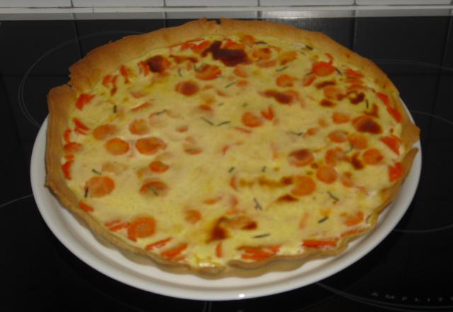 Tarte aux carottes façon orientale