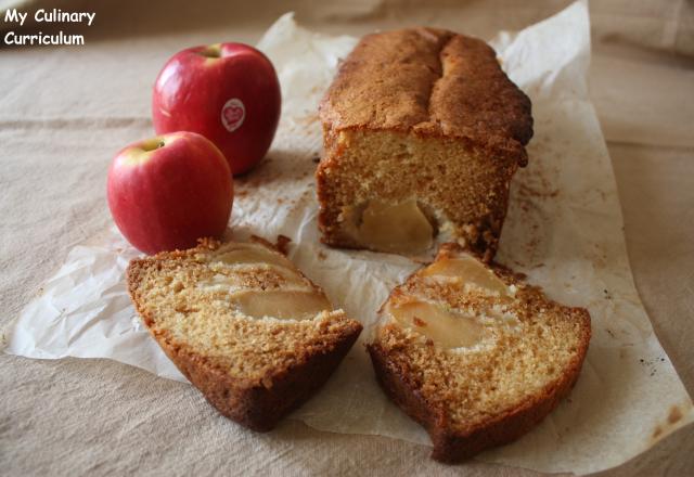 Gâteau aux pommes et au miel