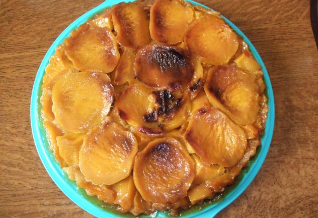 Tarte à la mangue facon tatin