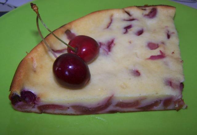 Clafoutis mascarpone et cerise