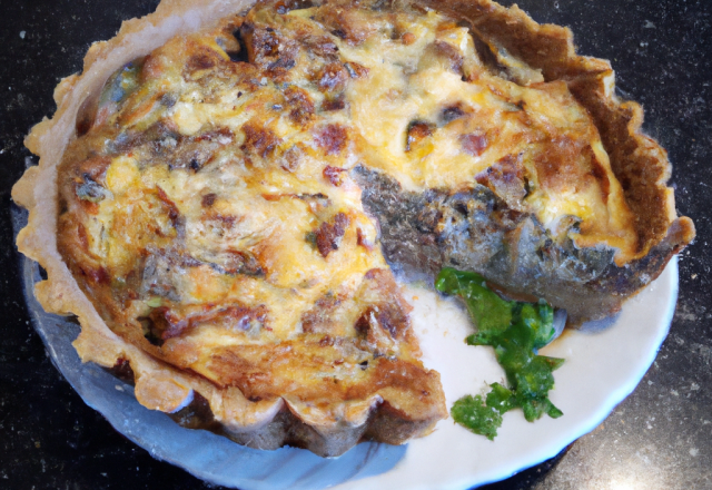 Quiche au thon fait maison