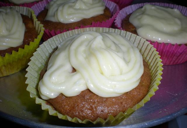 Cupcakes au miel et à la banane