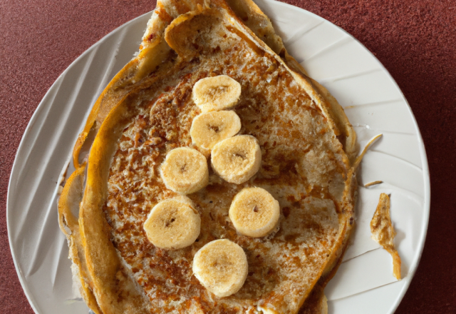 Crêpe banane