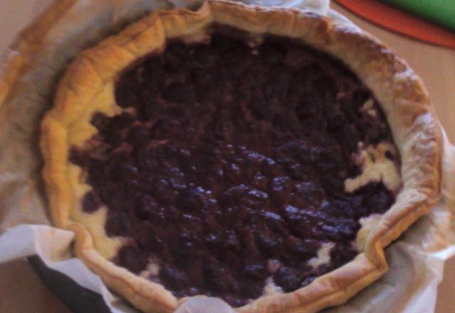 Tarte à la framboise