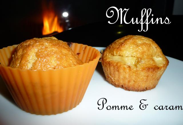 Muffin pommes & caramel