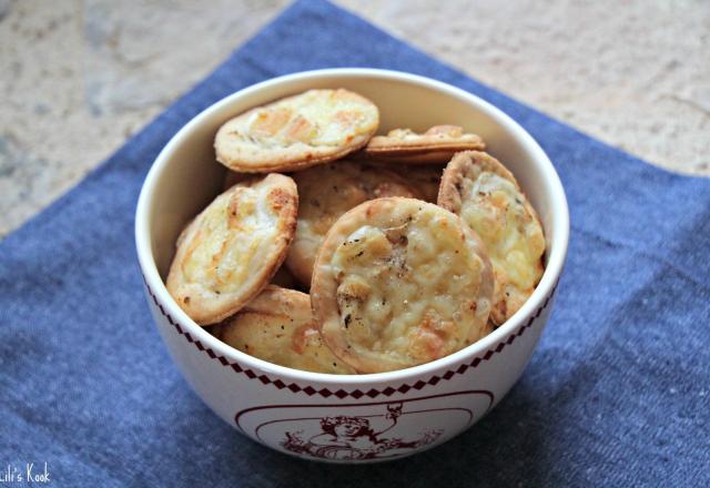 Mini tartelettes sablées au Maroilles