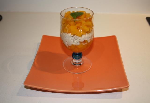 Verrine thon et pêche