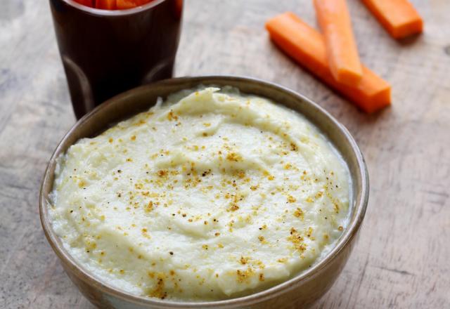 Dip poireaux chèvre et curry