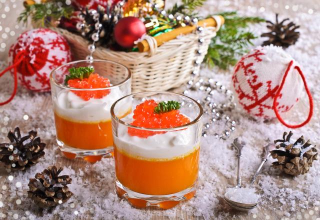 Voici nos 15 idées de recettes de verrines pour un apéritif dînatoire de Noël réussi