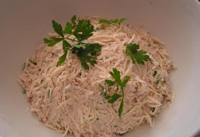 Rillettes au thon et céleri rave