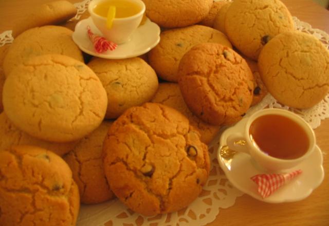 Cookies dorés au chocolat