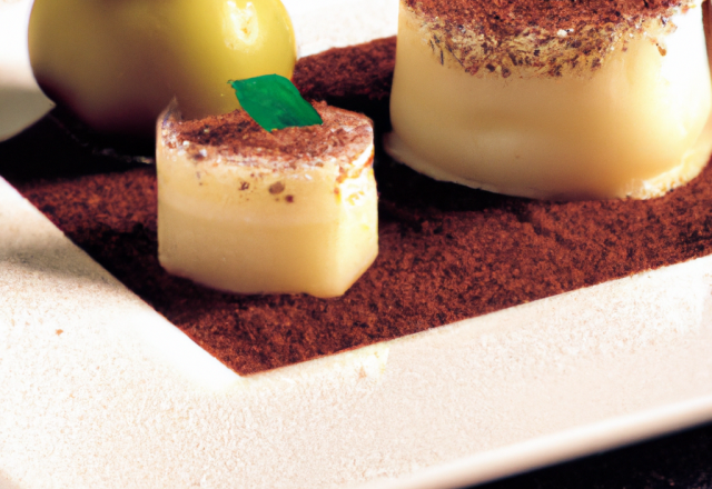 Tiramisu poire pralin