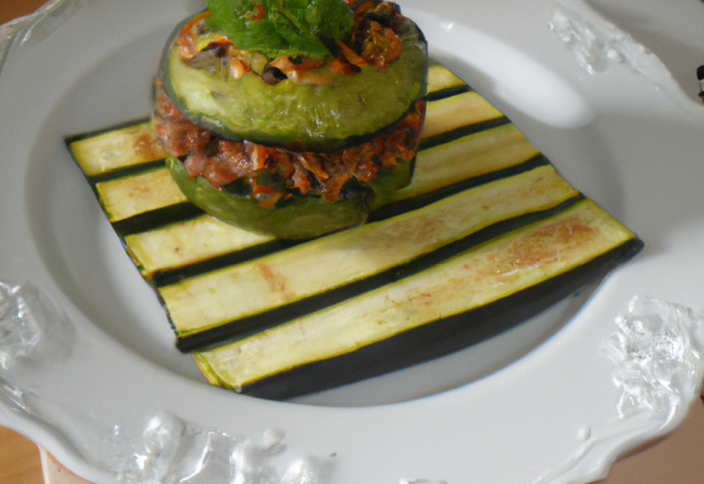 Hamburger de courgette