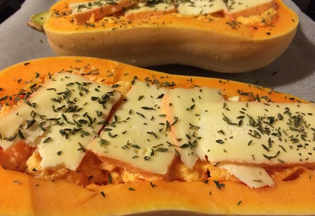 Courge butternut au maroilles