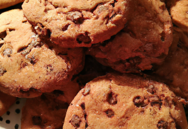 Cookies style américain aux pépites de chocolat XXL