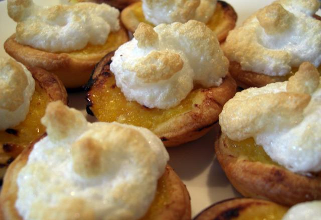 Mini-tartelettes au citron meringuées