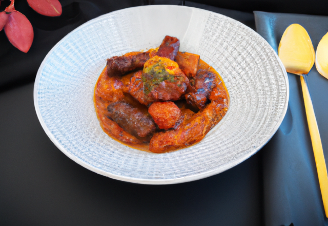 Rougail saucisse traditionnel