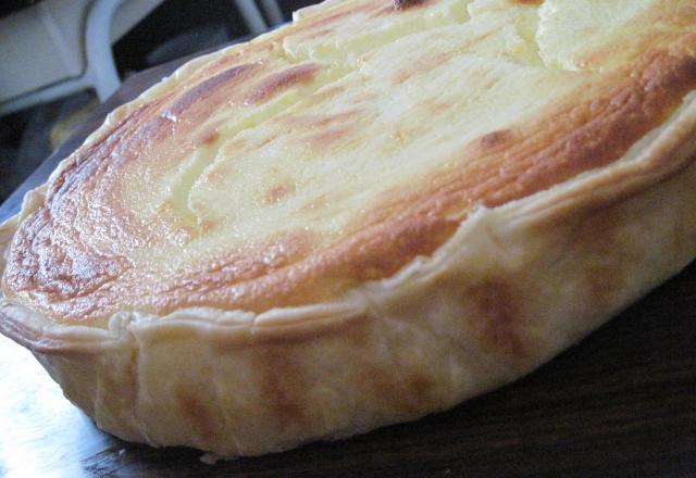 Tarte au fromage blanc facile