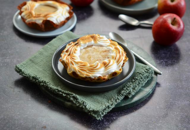 Tarti Crêpes comme une tatin meringuée