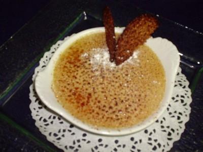 Crème brûlée au Malabar