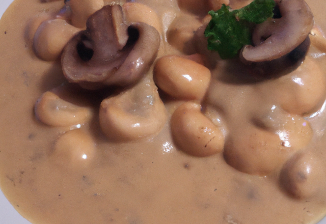 Sauce aux champignons au Companion