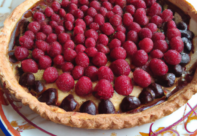 Tarte gourmande aux gariguettes