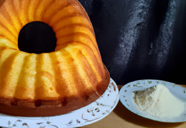 Gâteau moelleux à la vanille