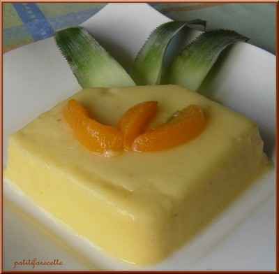 Mousse de pamplemousse et ananas