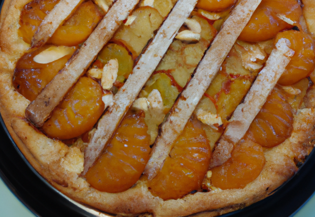 Galette à la frangipane à la douceur d'agrume et rhum