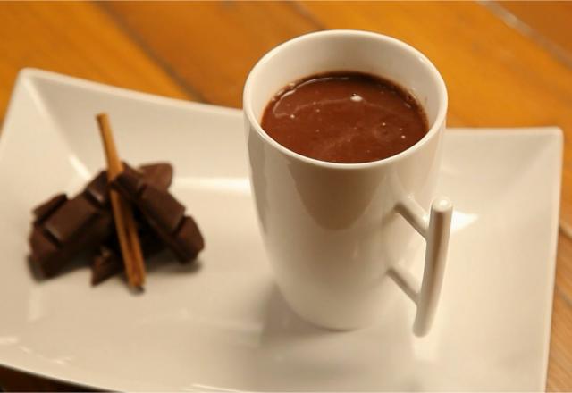 Chocolat chaud à l’eau (sans lait)