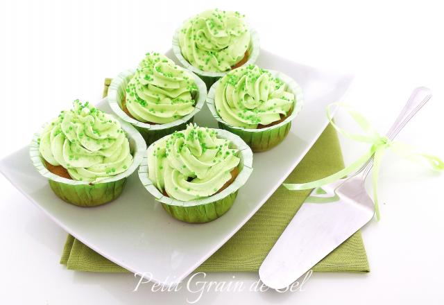 Cupcakes à la pomme verte