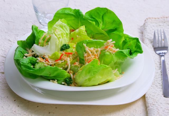 Salade variée océane au Râpé de la Mer Coraya