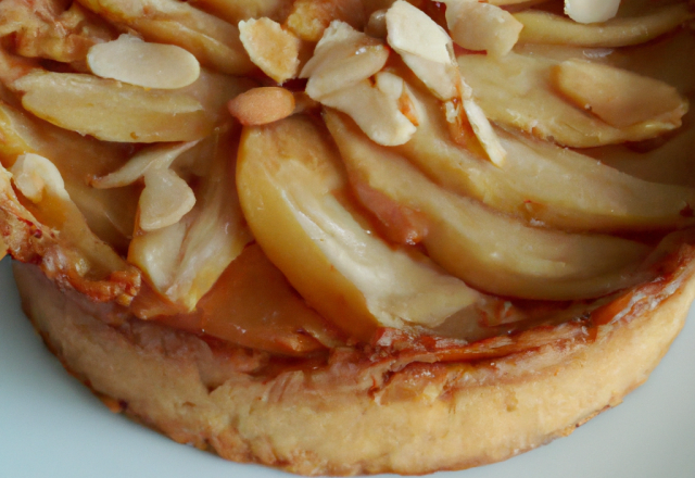 Tarte Amandine aux Pommes d'Api